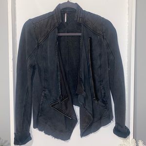 NWOT Free People moto jacket